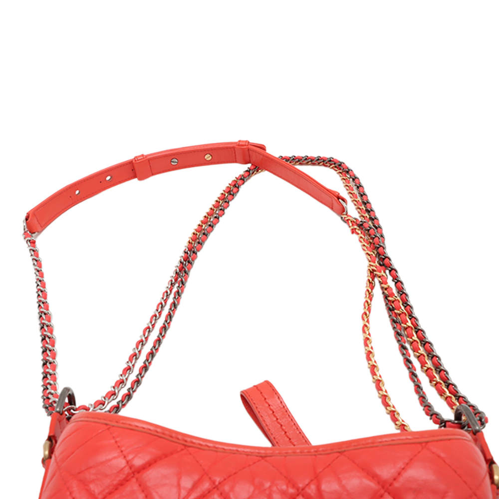 Pre-Loved Chanel Small Aged Calfskin Gabrielle Crossbody - Picture 7 of 10